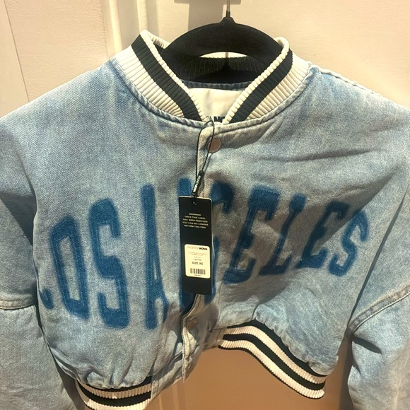 City Denim Bomber Jacket✨ - Picture 7 of 7